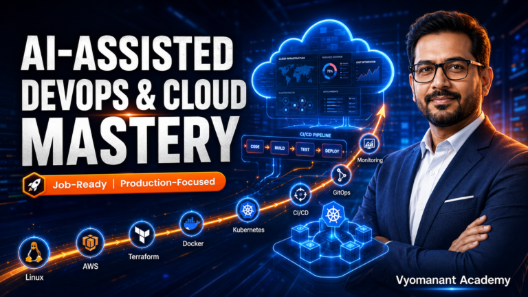 AI-Assisted DevOps & Cloud Mastery Program (Job-Ready | Production-Focused).